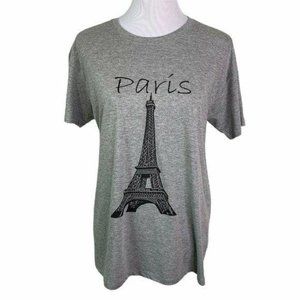 SOL'S Paris Eiffel Tower Short Sleeve Graphic Top
